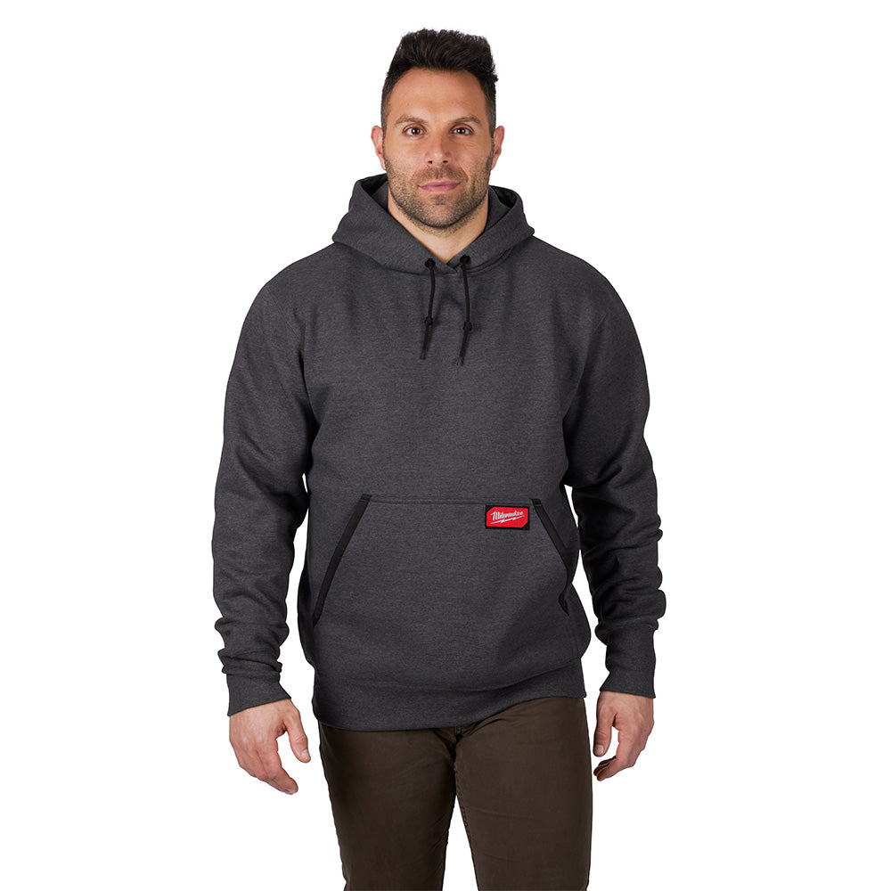 Milwaukee 350B-XL - Heavy Duty Pullover Hoodie - Black XL