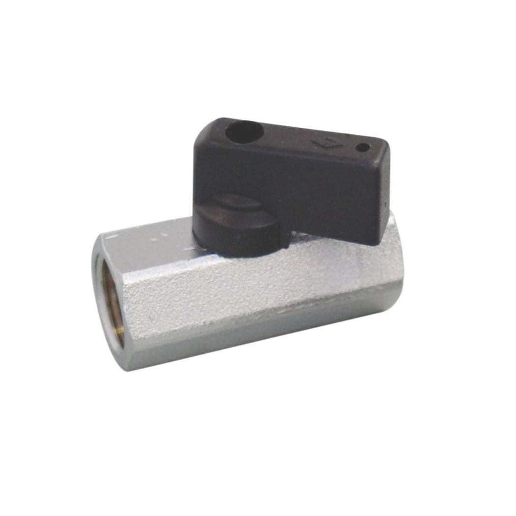 TOPRING 65.125 - Brass Mini Ball Valve 1/4 (F) NPT