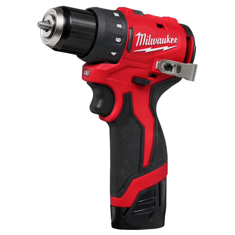 Milwaukee 3401-22 - M12™ Subcompact Brushless 3/8" Drill/Driver Kit