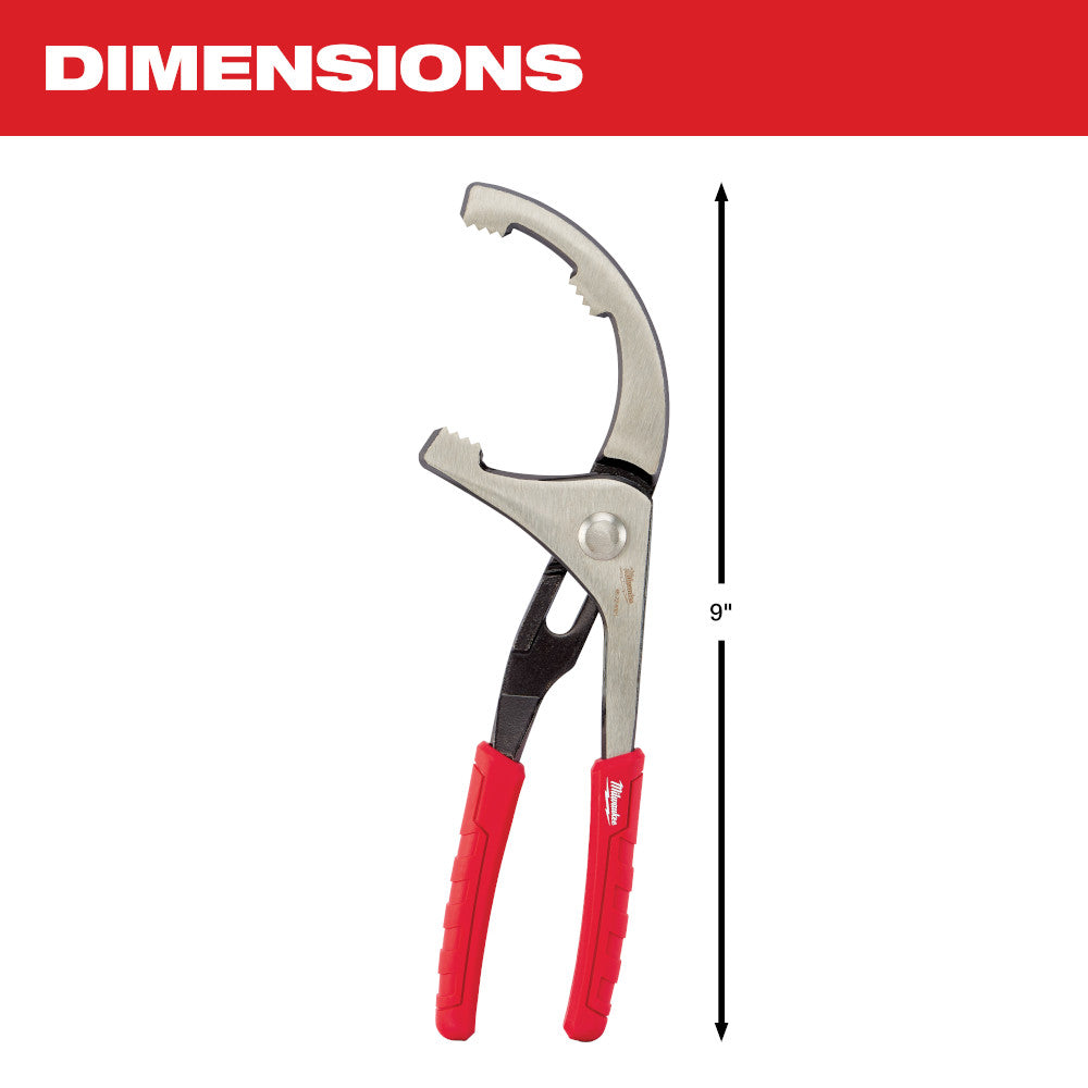 Milwaukee 48-22-6321 - Pince pour filtre PVC/huile