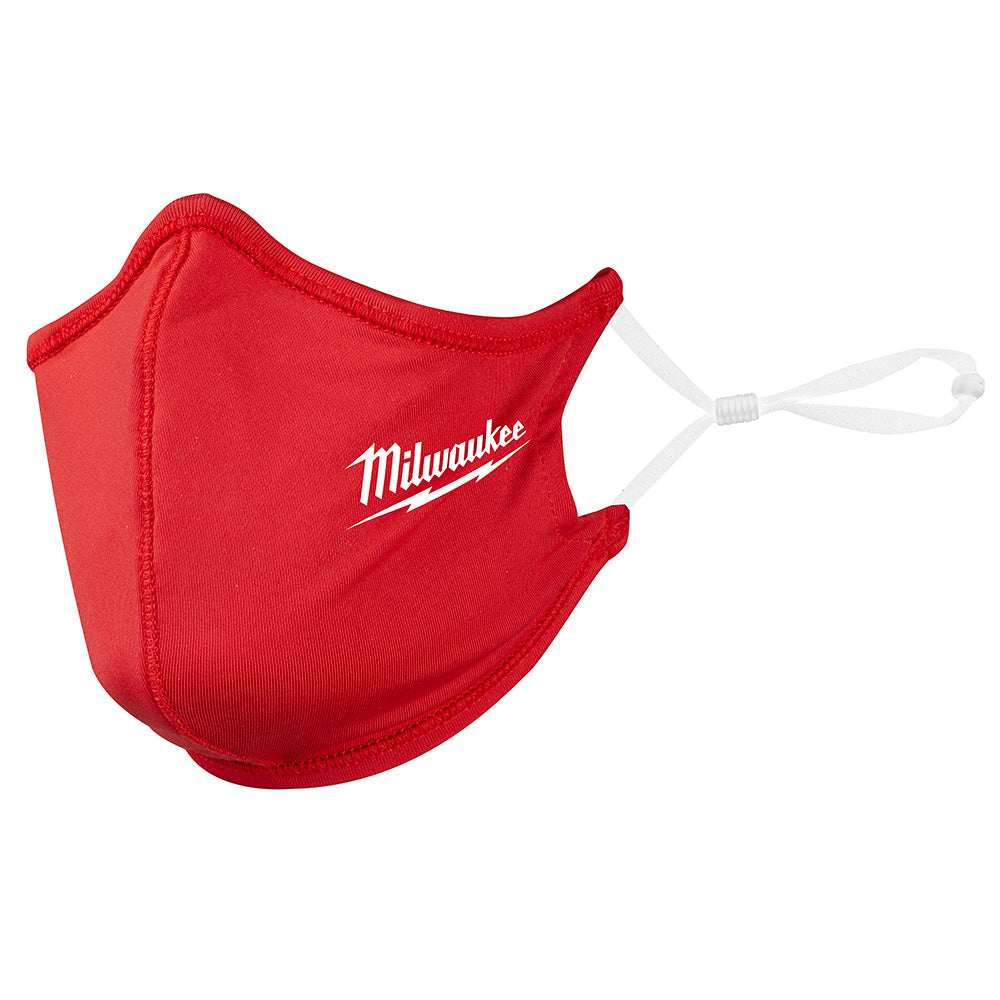 Milwaukee 10PK Red 2-Layer Face Mask