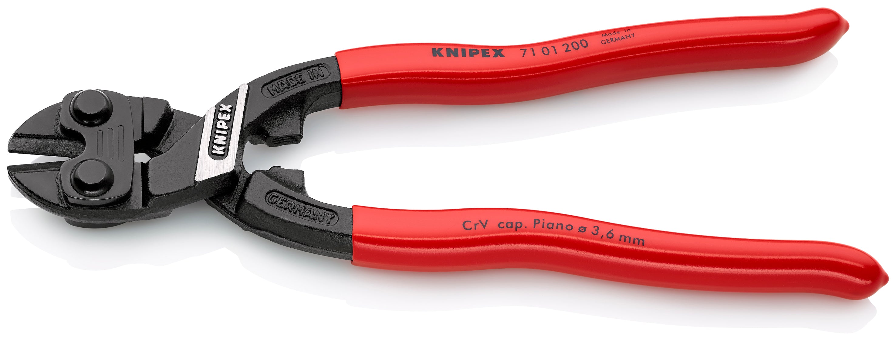 Knipex 7101200SBA - 8" CoBolt® High Leverage Compact Bolt Cutters