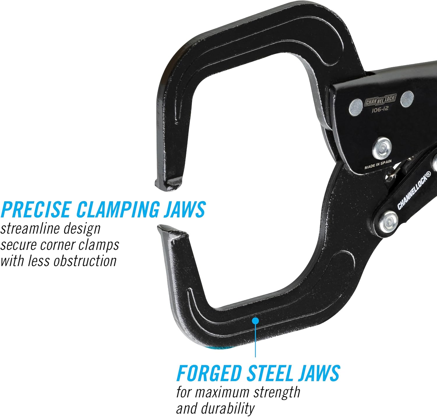 Channellock CHA-106-12 - Pince-étau à serrage en C de 12 po