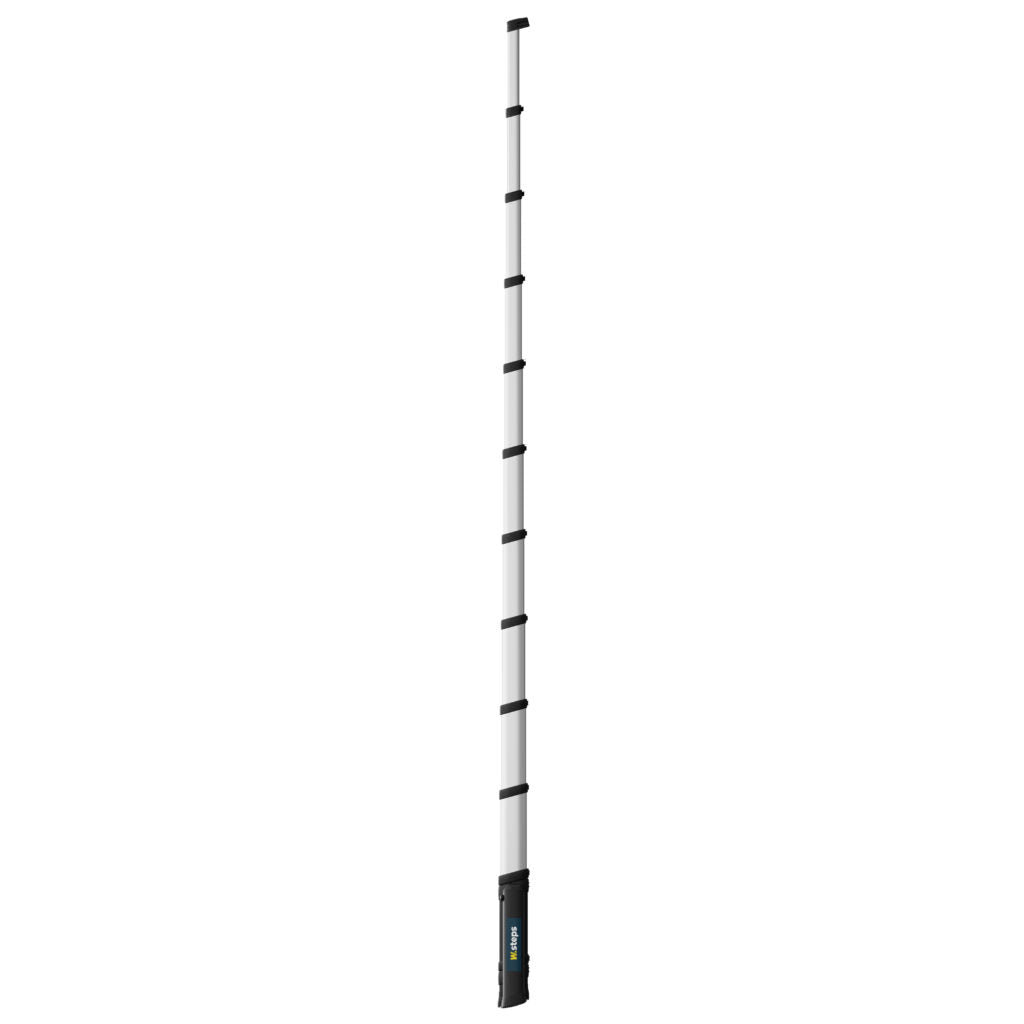 W.Steps 72235-785 11 FT PRIME Telescopic Ladder - 330 lb. Capacity
