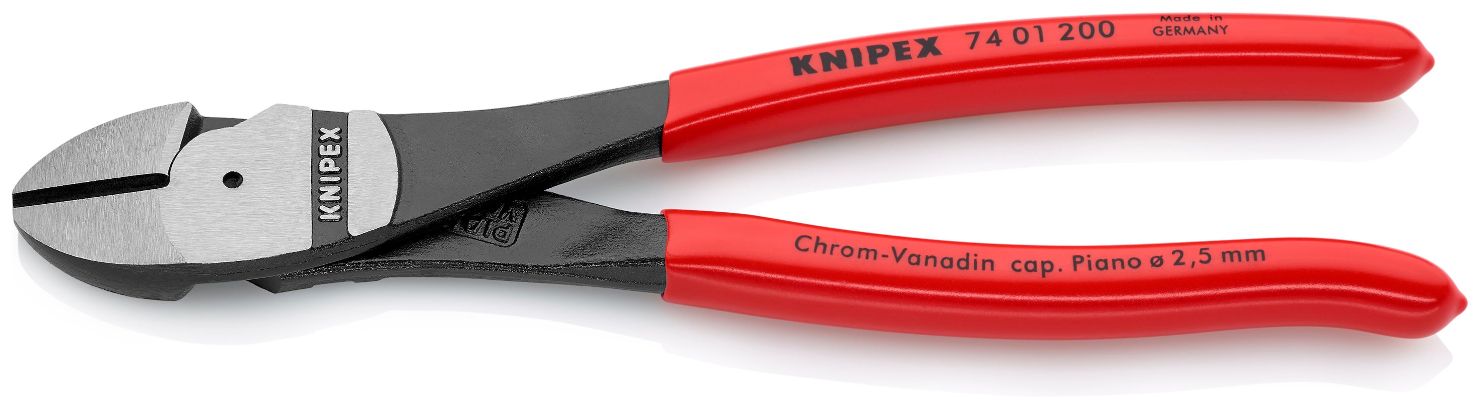 Knipex 7401200SBA - Pince coupante diagonale à fort effet de levier 8"