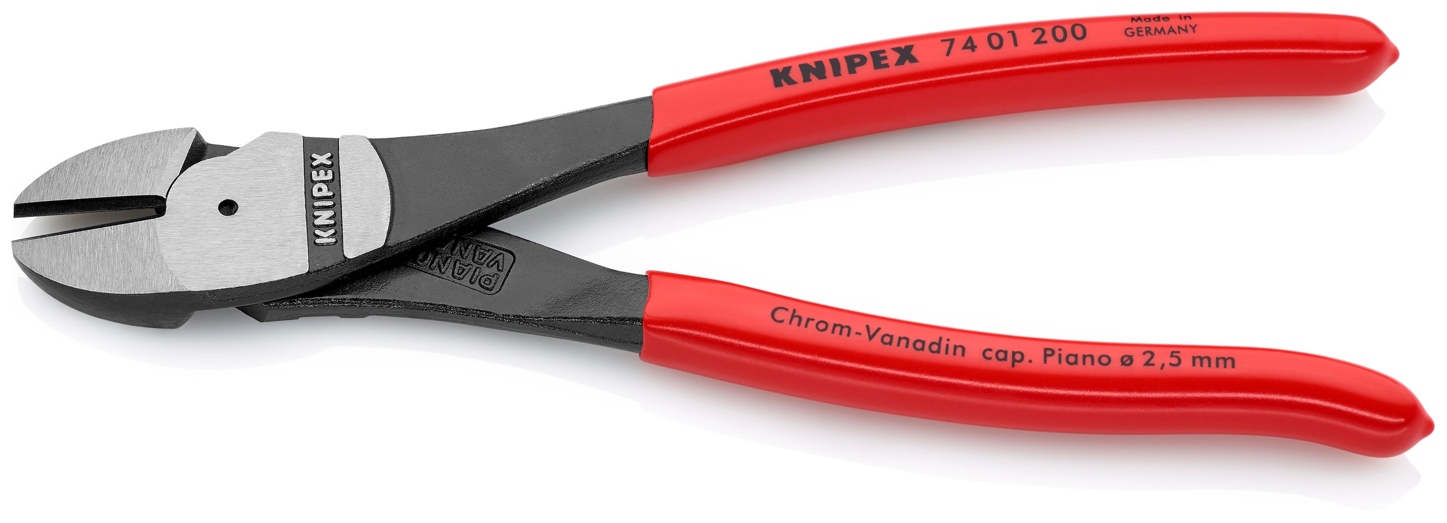 Knipex 7401200SBA - Pince coupante diagonale à fort effet de levier 8"