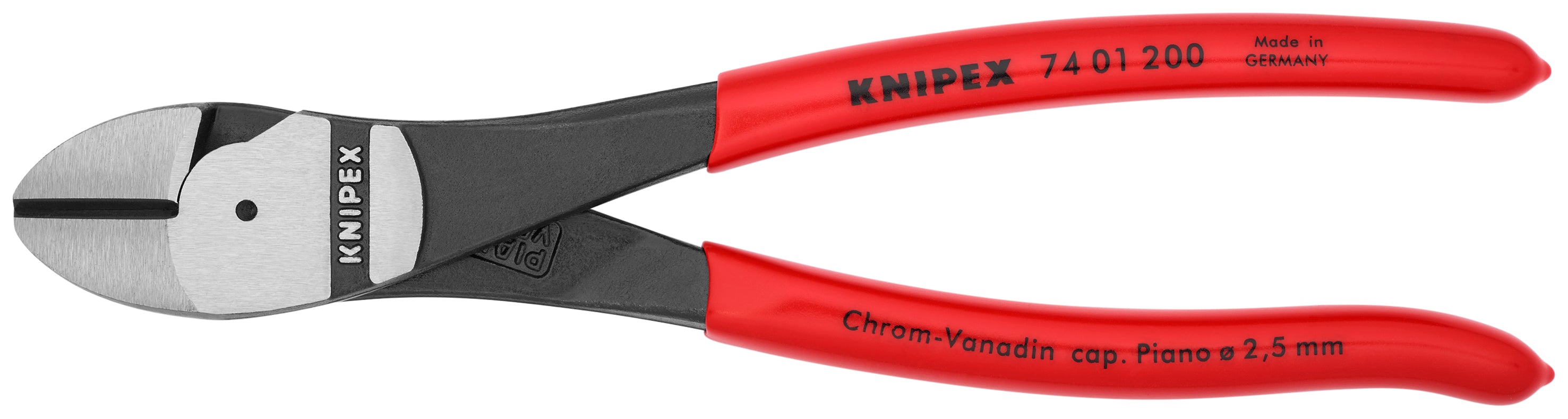 Knipex 7401200SBA - Pince coupante diagonale à fort effet de levier 8"