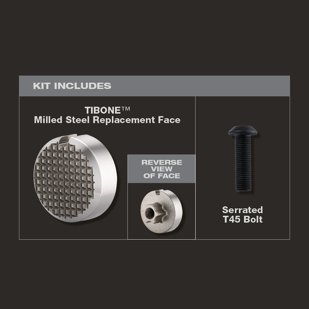 Milwaukee TIB-MR - STILETTO® TIBONE™ Milled Steel Replacement Face