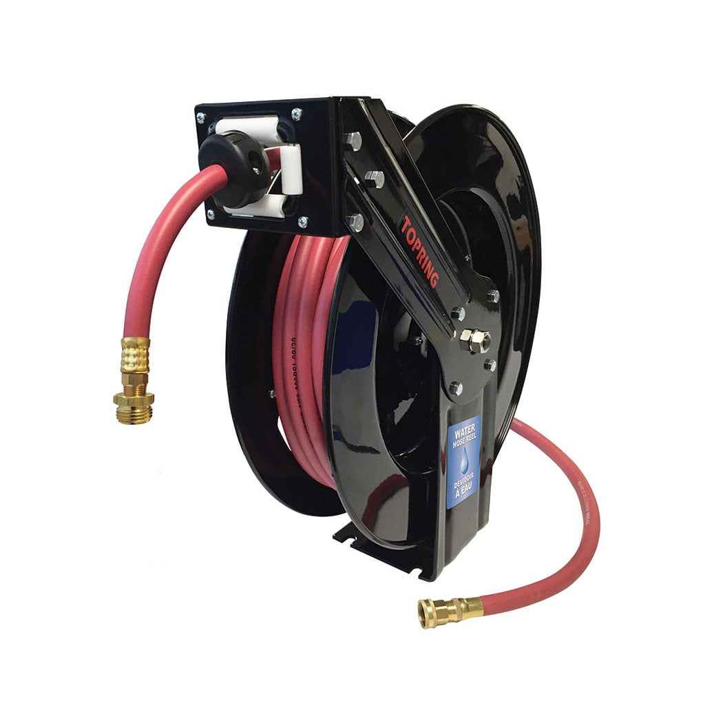 TOPRING 79.138 - XL Water Hose Reel With 1/2 I.D. 50 ft. Polymer Hose MAXREEL