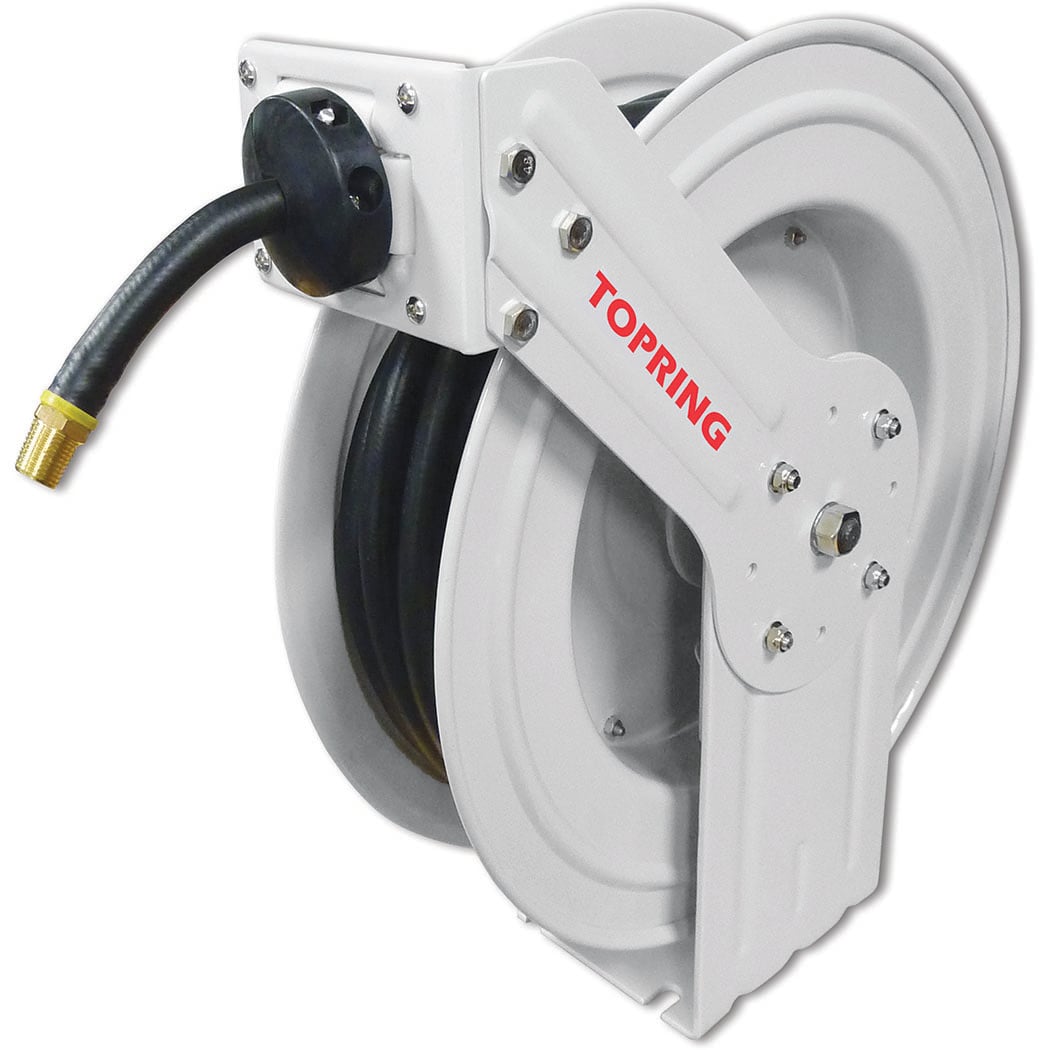 TOPRING 79.326 - XL Hose Reel With 1/2 I.D. 50 ft. Rubber Hose MAXREEL