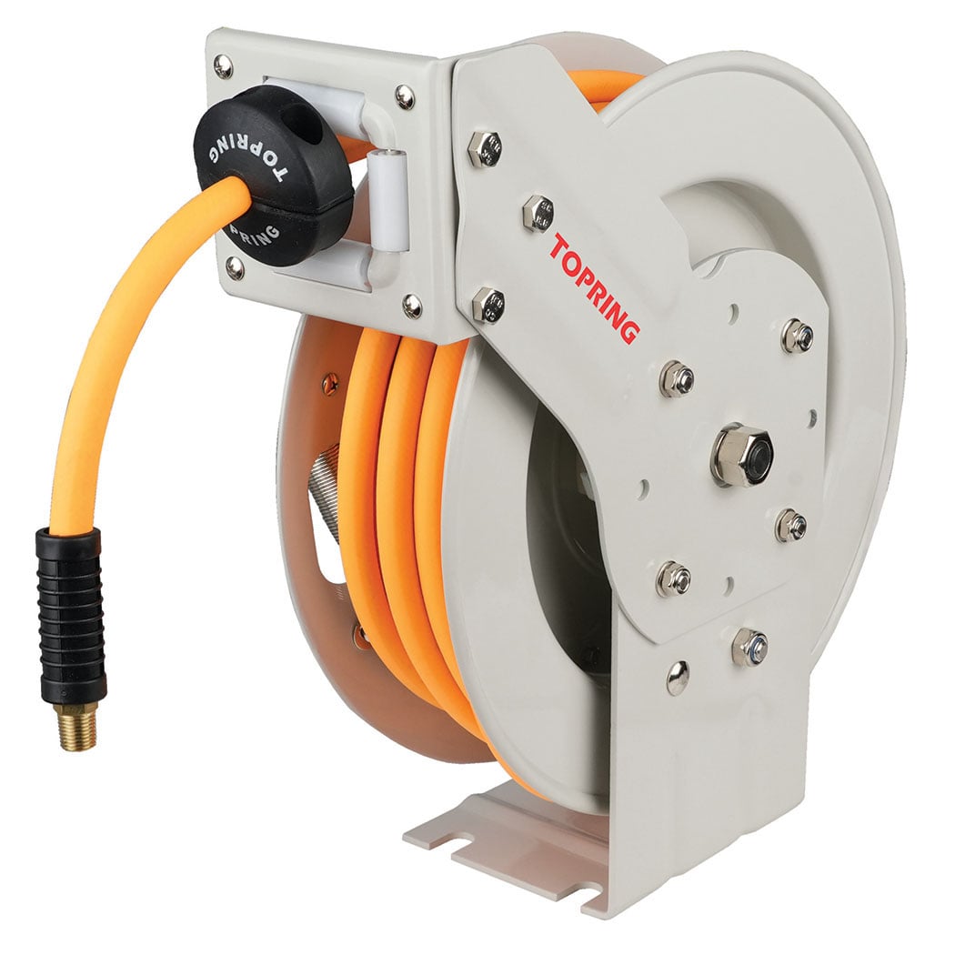 TOPRING 79.333 - Hose Reel With 3/8 I.D. 33 ft. Polymer Hose MAXREEL