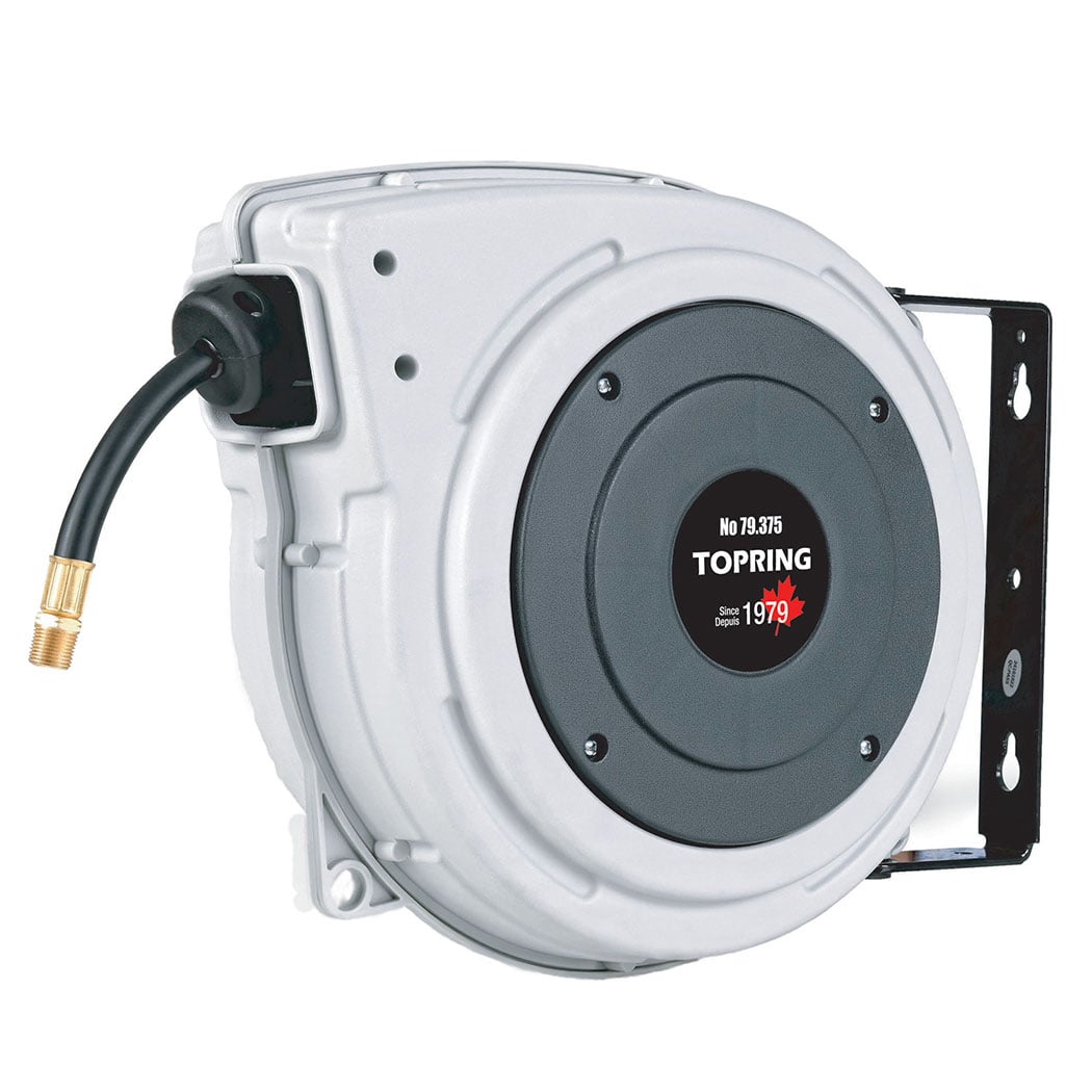 TOPRING 79.375 - Hose Reel With 3/8 I.D. 30 ft. PVC Hose ROLAIR