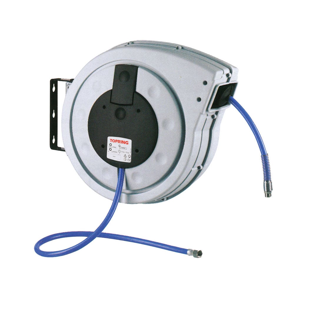 TOPRING 79.440 - Hose Reel With 1/2 I.D. 50 ft. Polyurethane and PVC Hose RETRACTO
