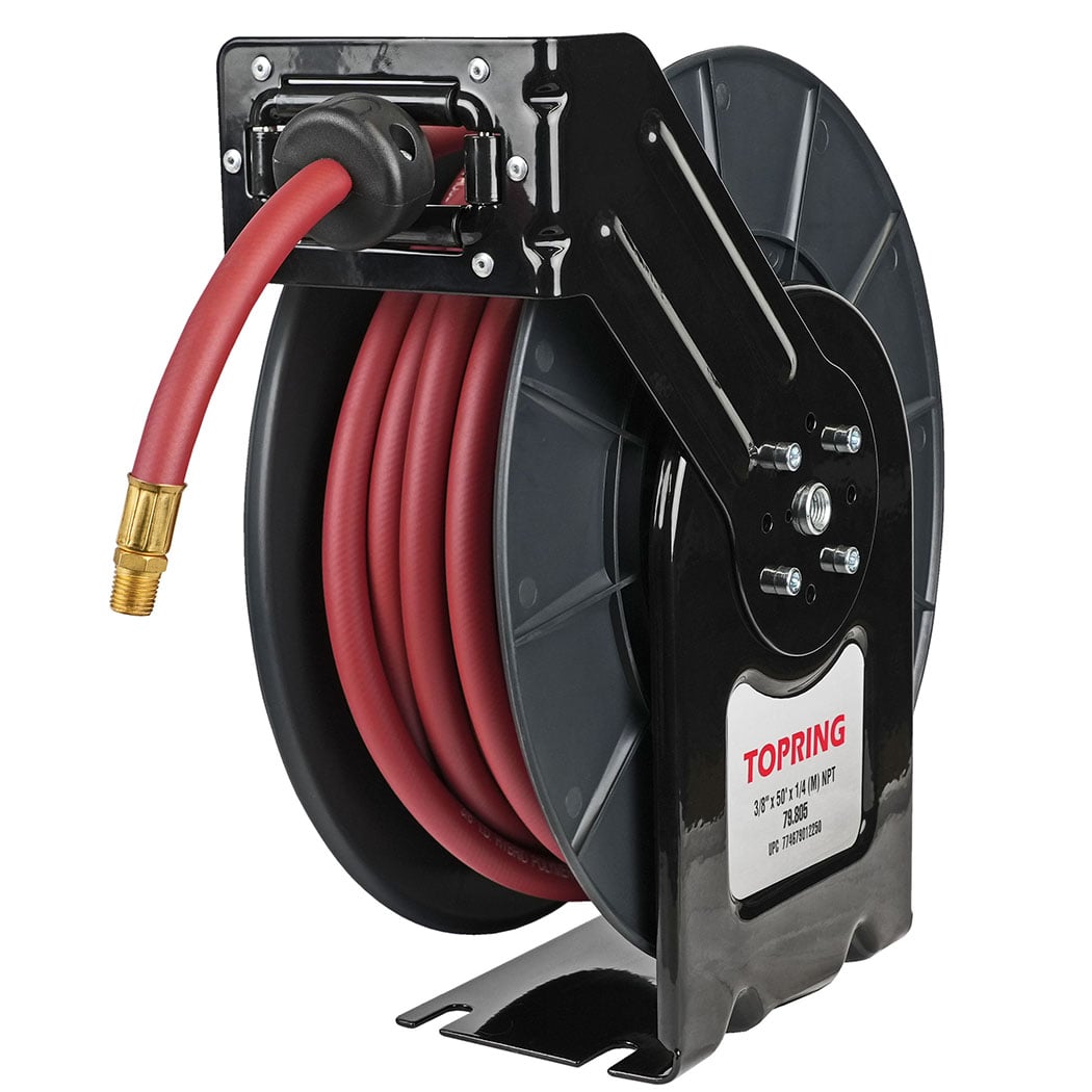 TOPRING 79.805 - Hose Reel With 3/8 I.D. 50 ft. Polymer Hose FLEXREEL