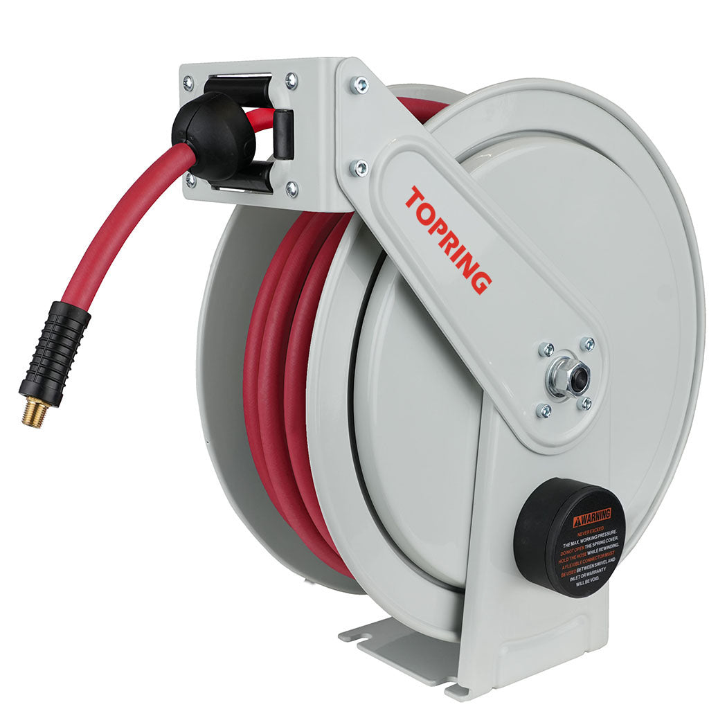 TOPRING 79.875 - Hose Reel with 3/8 I.D. 50 ft. Polymer Hose TOPREEL