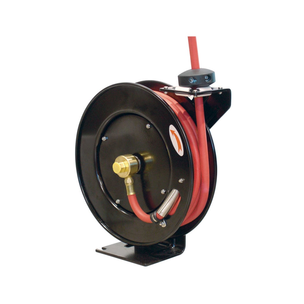 TOPRING 79.996 - XL Hose Reel With 3/8 I.D. 65 ft. Rubber Hose TOPREEL