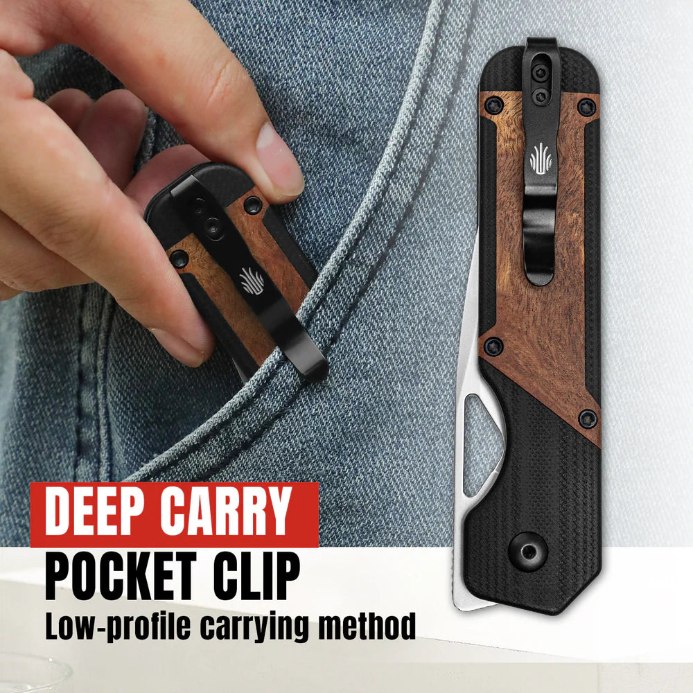 KIZER KIZ-V3634C2 - Militaw Framelock Folding Knife