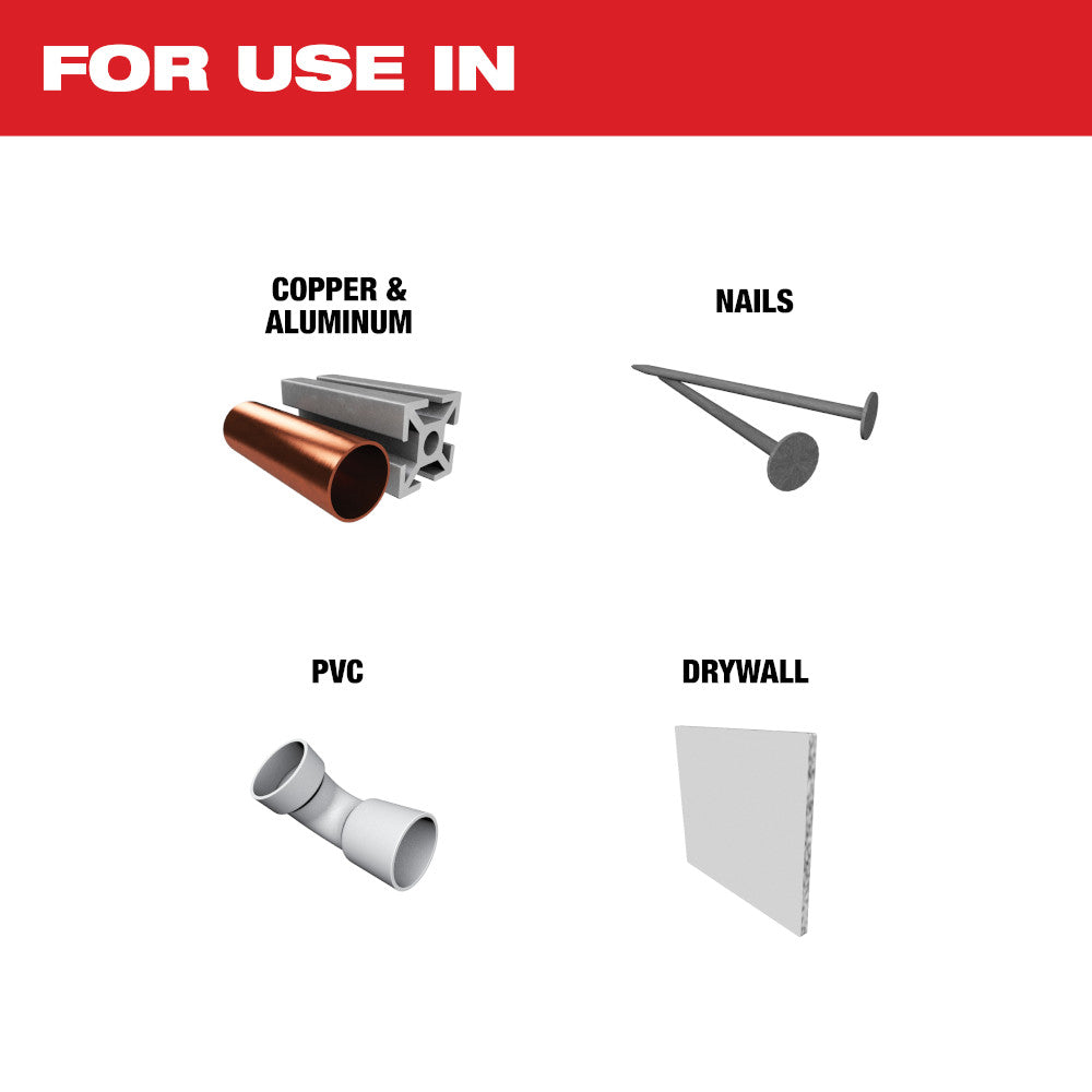 Milwaukee 49-25-1253 - Lames bimétalliques fines pour outils multifonctions OPEN-LOK™ 1-1/8" TITANIUM CHARGED™, paquet de 3