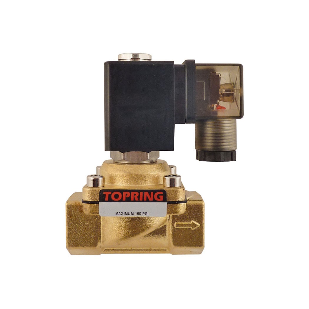 TOPRING 80.793 - 2/2-Way Solenoid Valve 110 VAC 1/2 (F) NPT AIRFLO