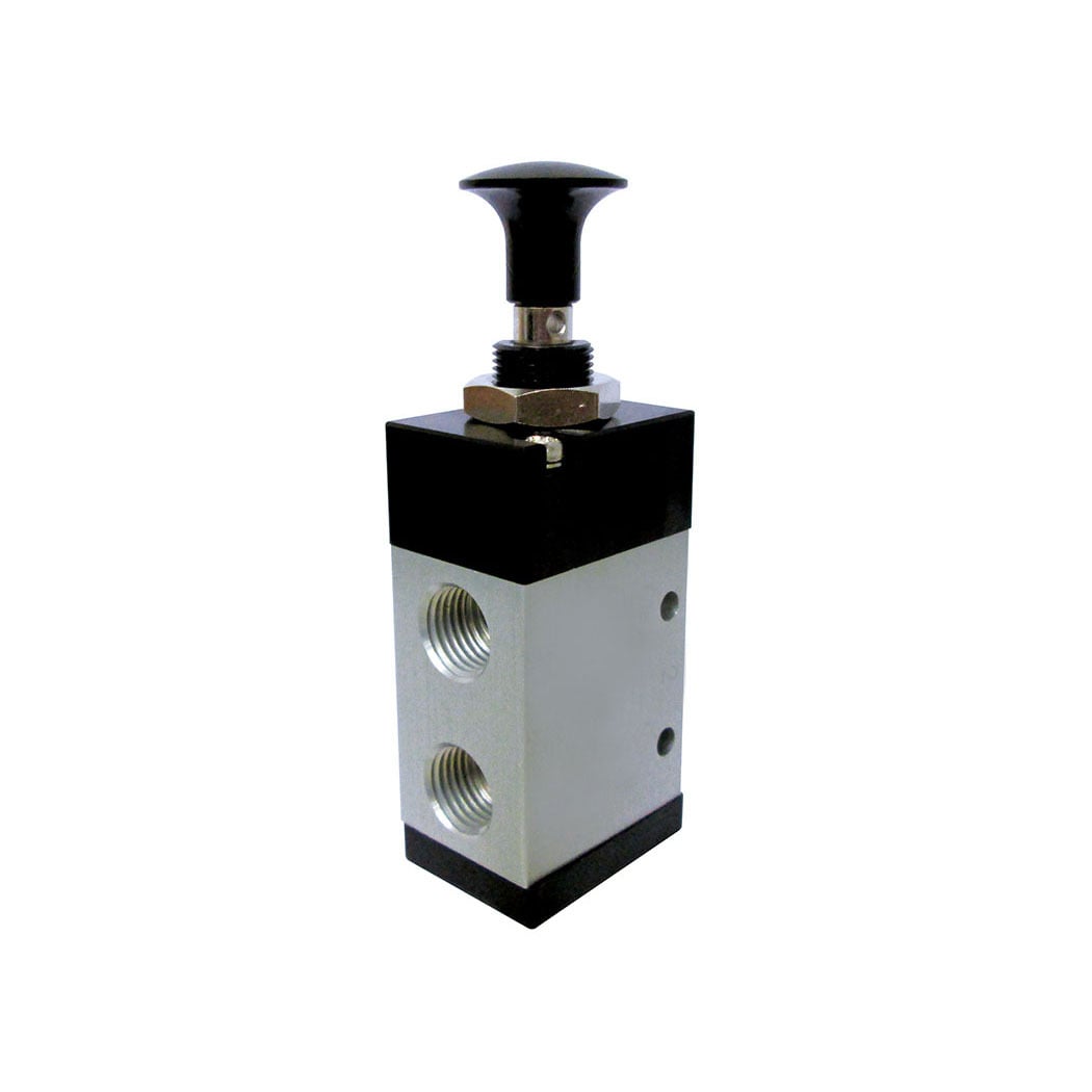 TOPRING 80.816 - 5/2-Way Manual Valve With Detent Pull Button 1/8 (F) NPT MAXPRO