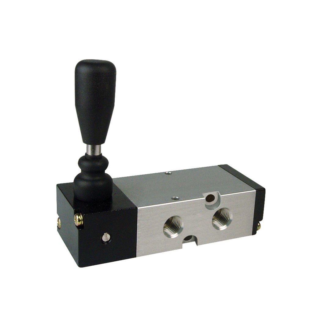 TOPRING 80.926 - 5/2-Way Manual Valve With Deten Lever 1/4 (F) NPT MAXPRO