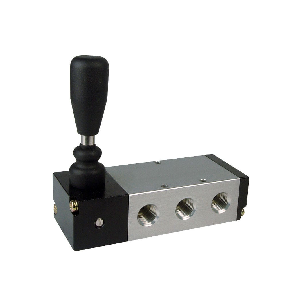 TOPRING 80.928 - 5/3-Way Manual Valve With Detent Lever 1/4 (F) NPT MAXPRO