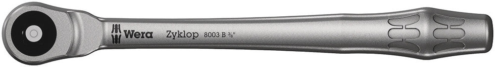 Wera 004033 Zyklop-Ratsche 3/8"-Antrieb mit Durchsteckvierkant 