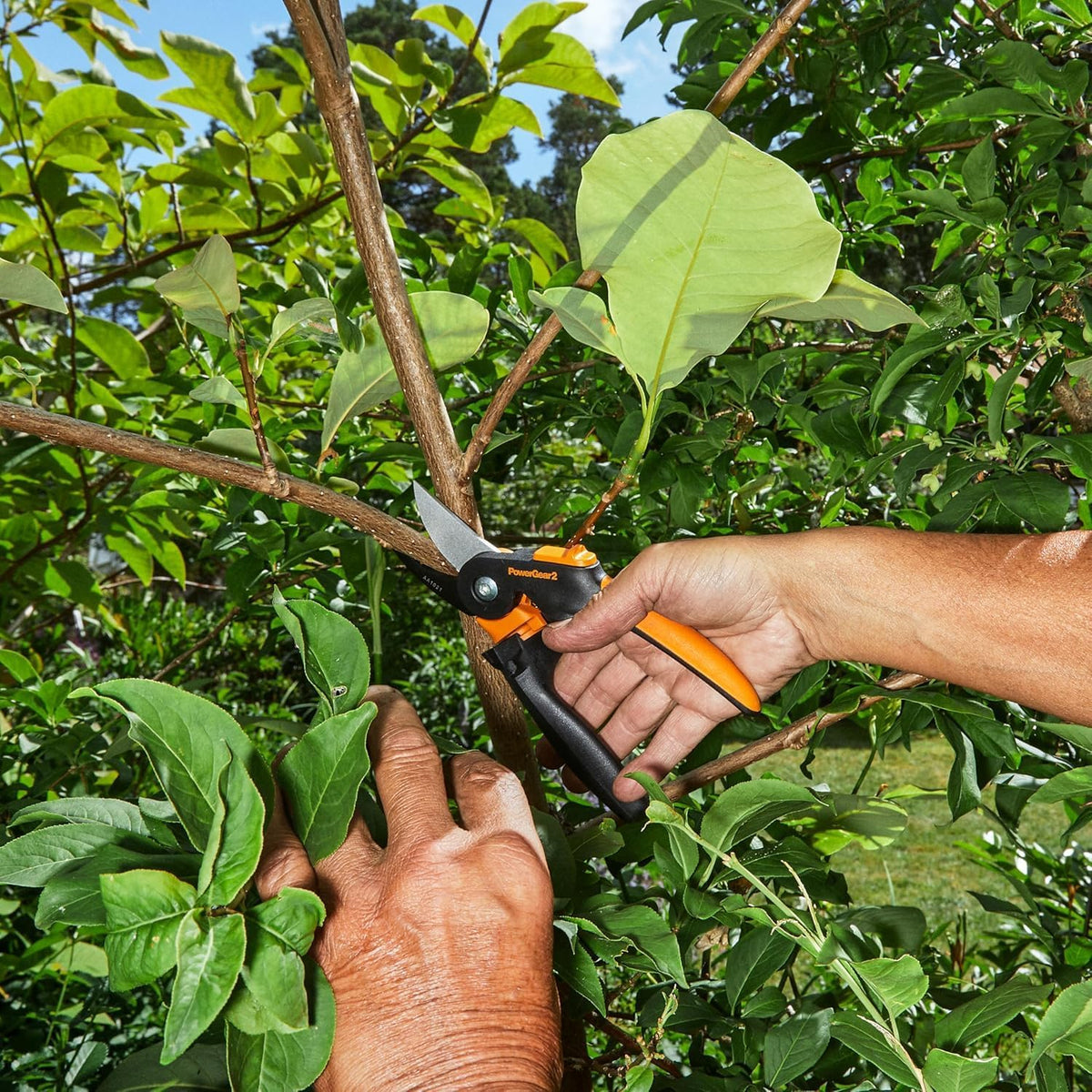 Fiskars FSK-9279 PowerGear2 Softgrip Pruner, 3/4-Inch Capacity