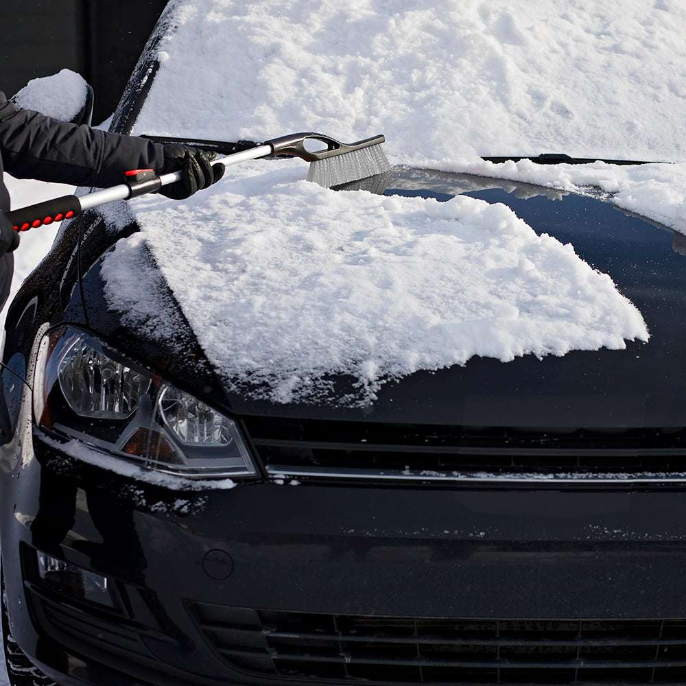 Garant Bliz. Snow brush + Ice scraper 46" (Telescopic) - BZ46SBT