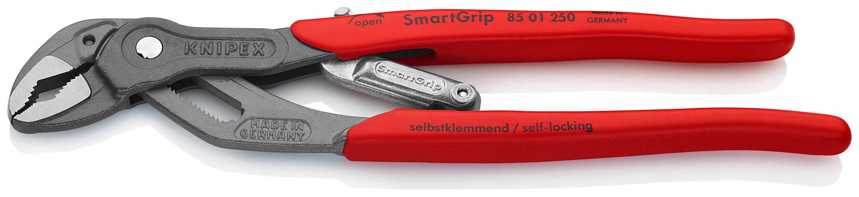 Knipex 8501250US - 10" SmartGrip® Water Pump Pliers with Automatic Adjustment