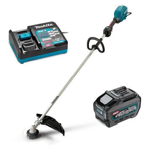 Makita UR008GT101 40V max XGT Brushless Cordless Loop Handle String Trimmer Kit (1x 5.0Ah Battery)