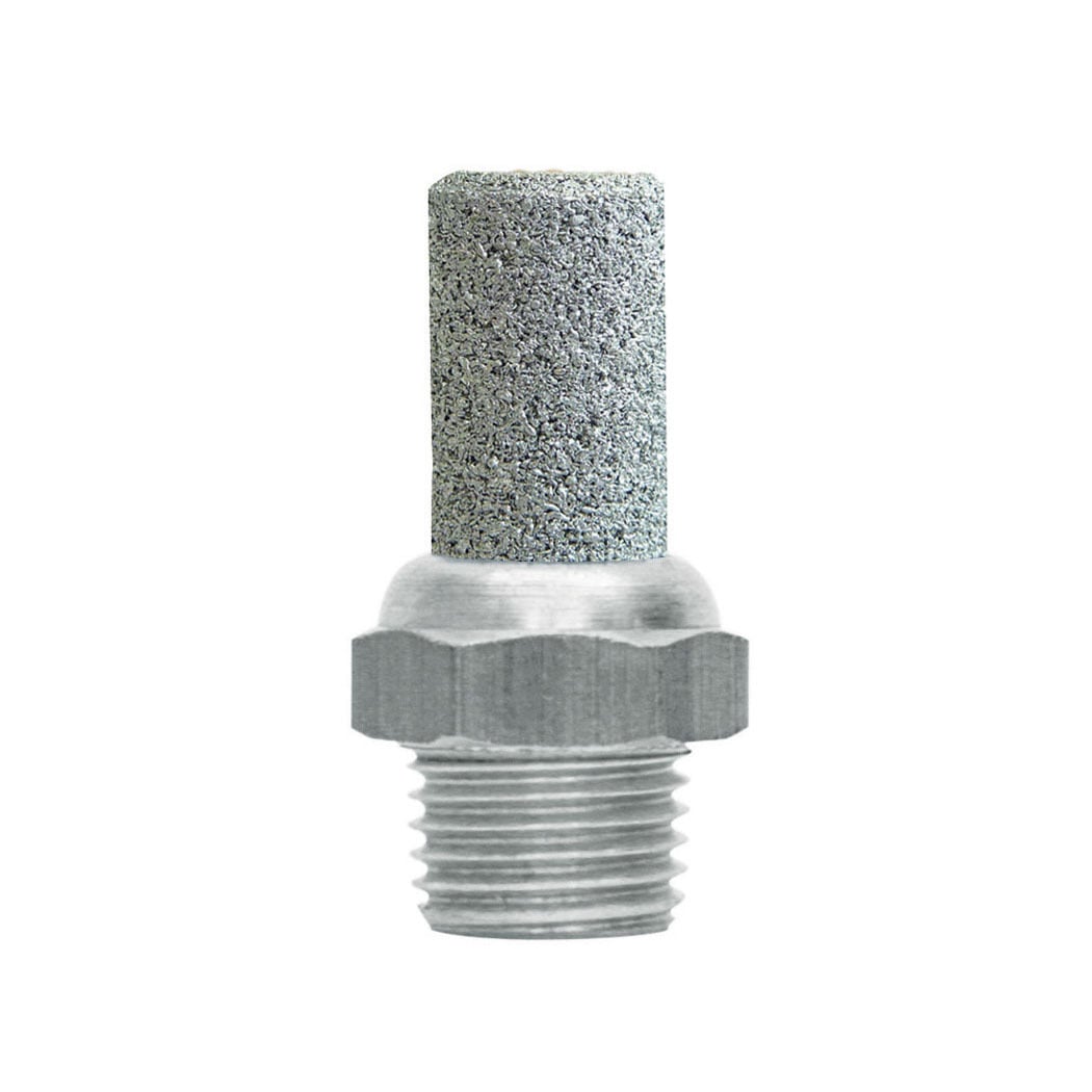 TOPRING 86.107 - Stainless Steel Pneumatic Muffler 1/8 (M) NPT (Multiple of 10)