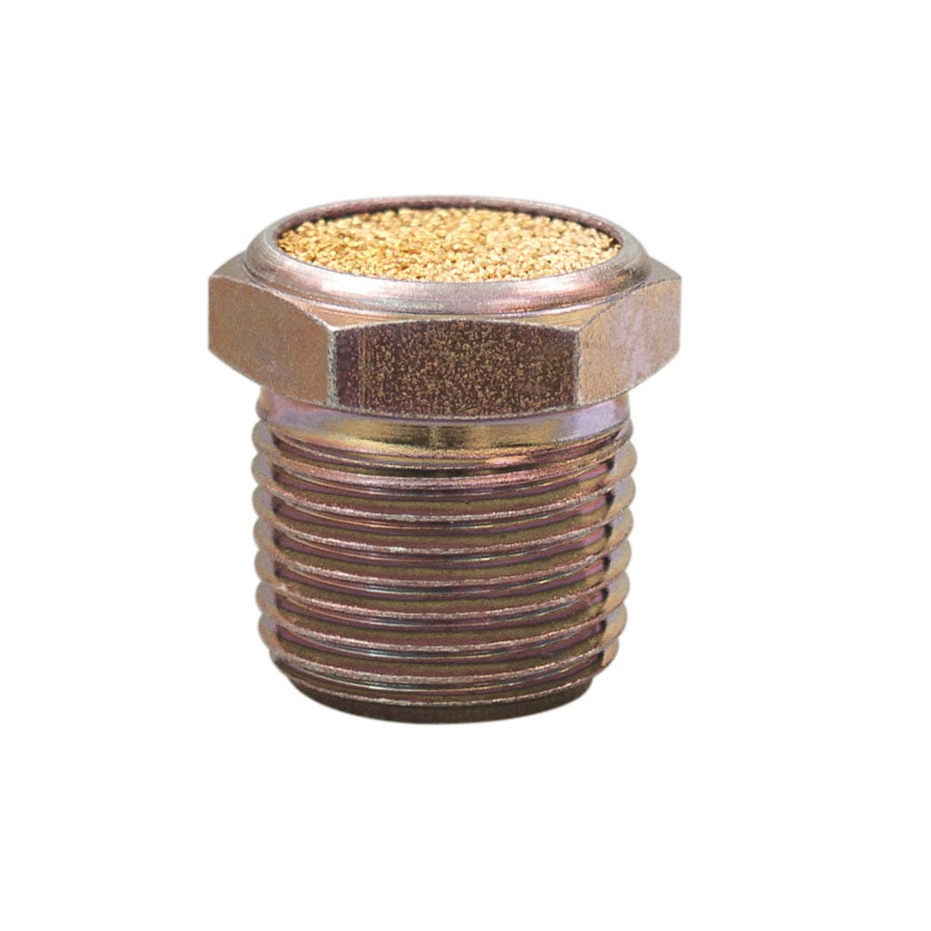 TOPRING 86.220 - Brass Pneumatic Muffler 3/4 (M) NPT (Multiple of 10)