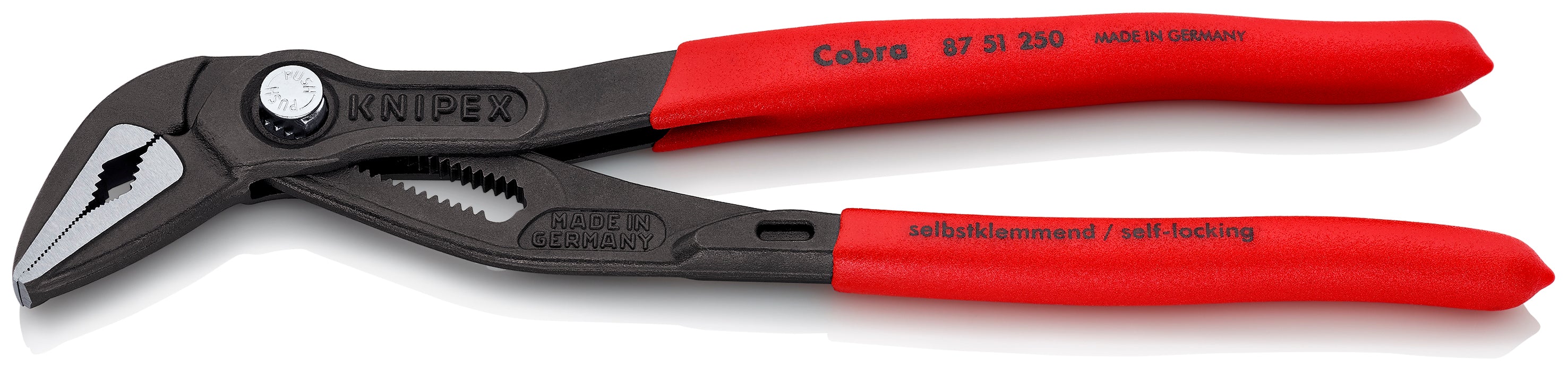 Knipex 8751250SBA - 10" Cobra® Extra-Slim (ES) Water Pump Pliers