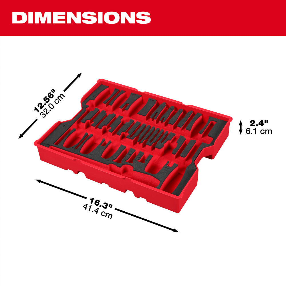 MILWAUKEE 48-22-0158 17pc Screwdriver & Pry Bar Set