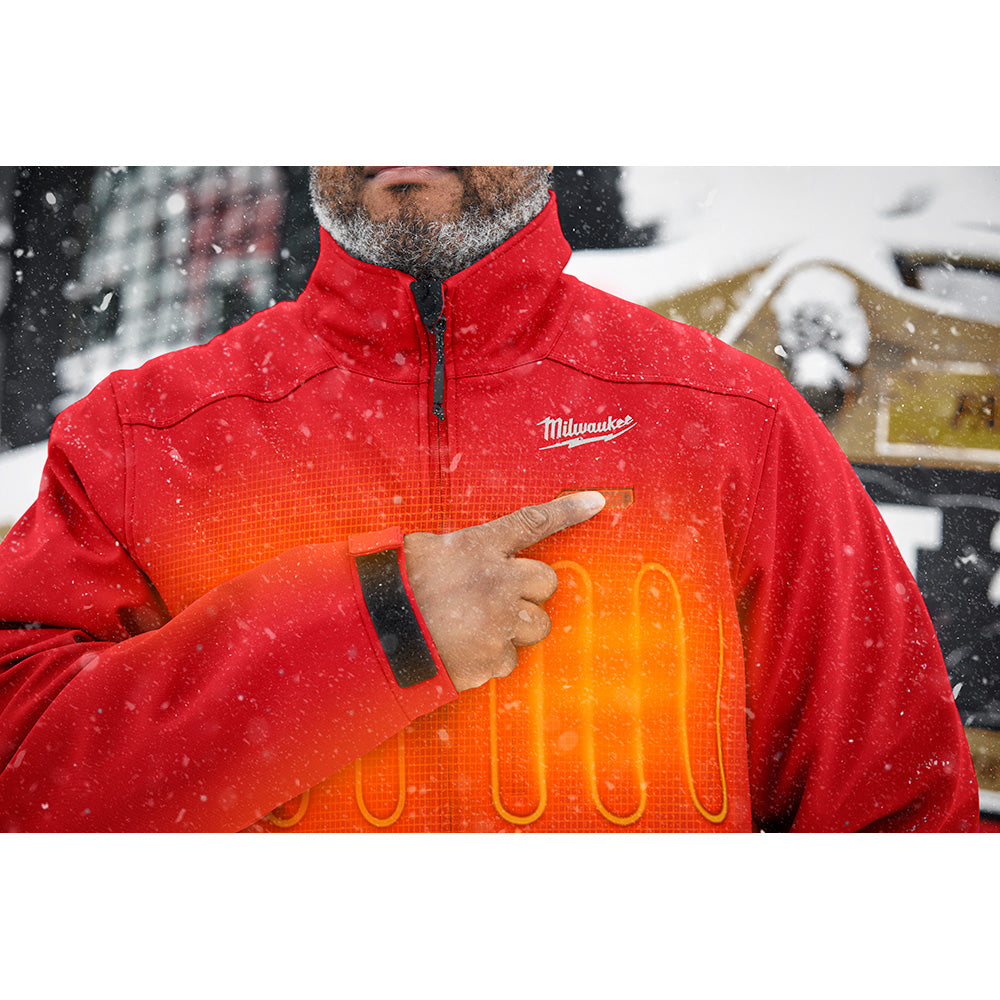 Milwaukee 204BL-21M - M12™ Heated TOUGHSHELL™ Jacket Kit - Blue M