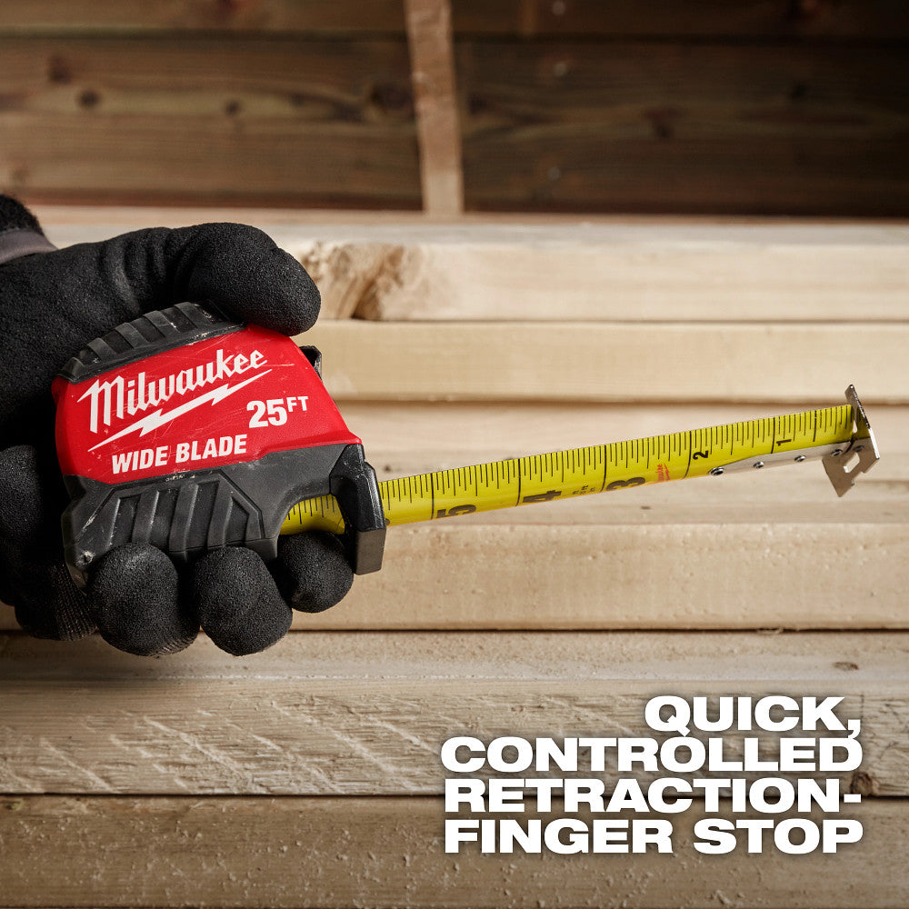 Milwaukee 48-22-1225 - 25ft Wide Blade Tape Measure