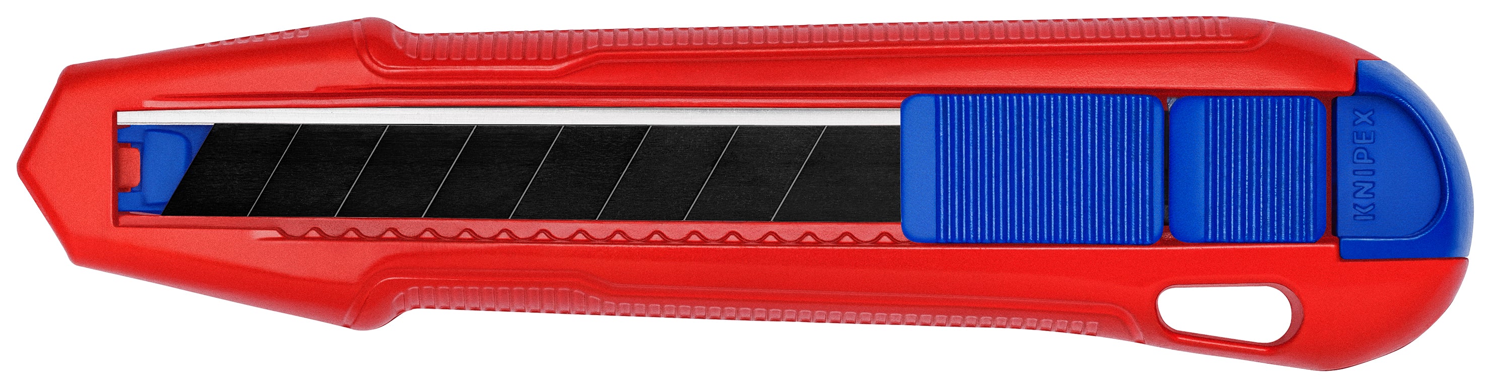 Knipex 9010165BKA - Couteau à lame rétractable universel CutiX 6 1/2"