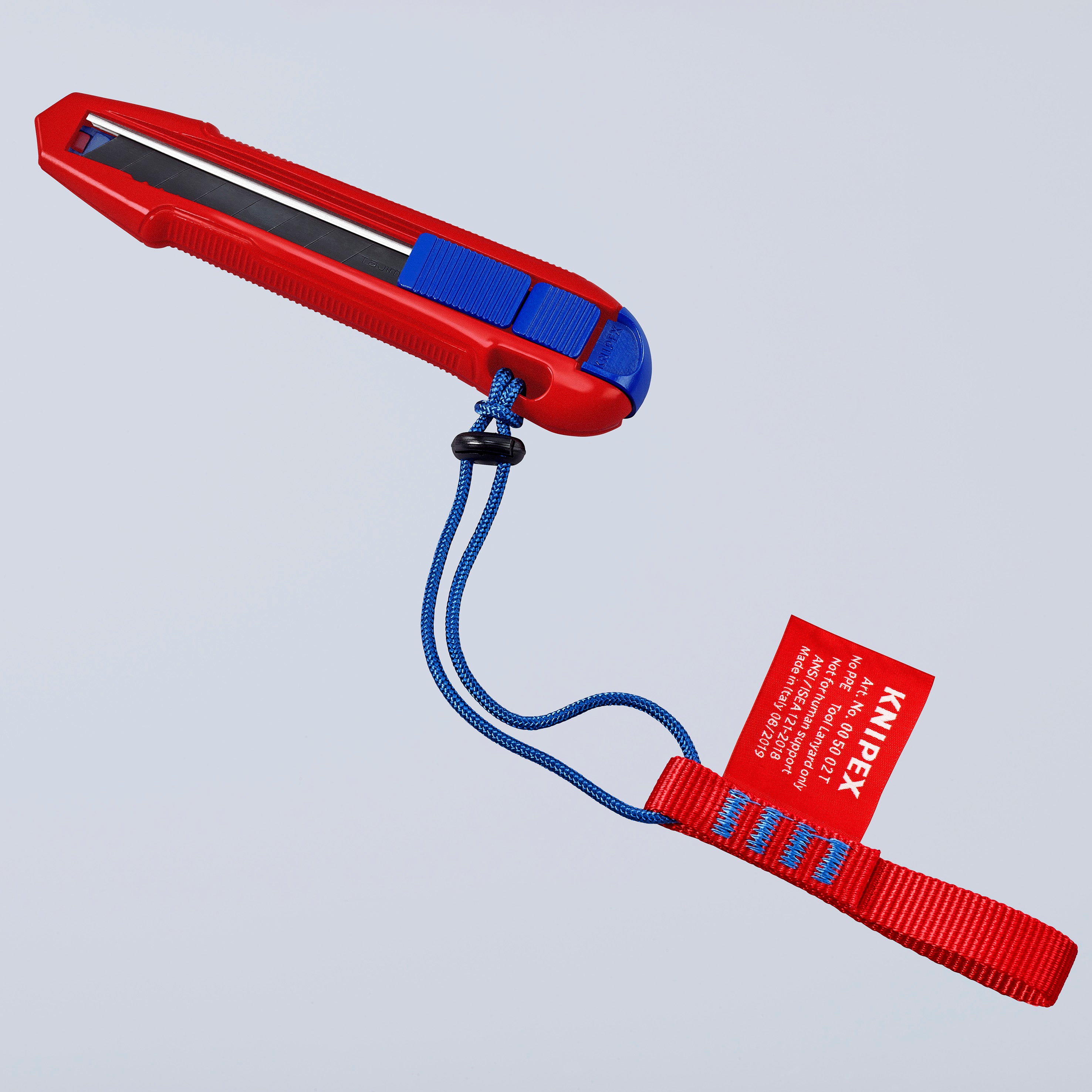 Knipex 9010165BKA - Couteau à lame rétractable universel CutiX 6 1/2"