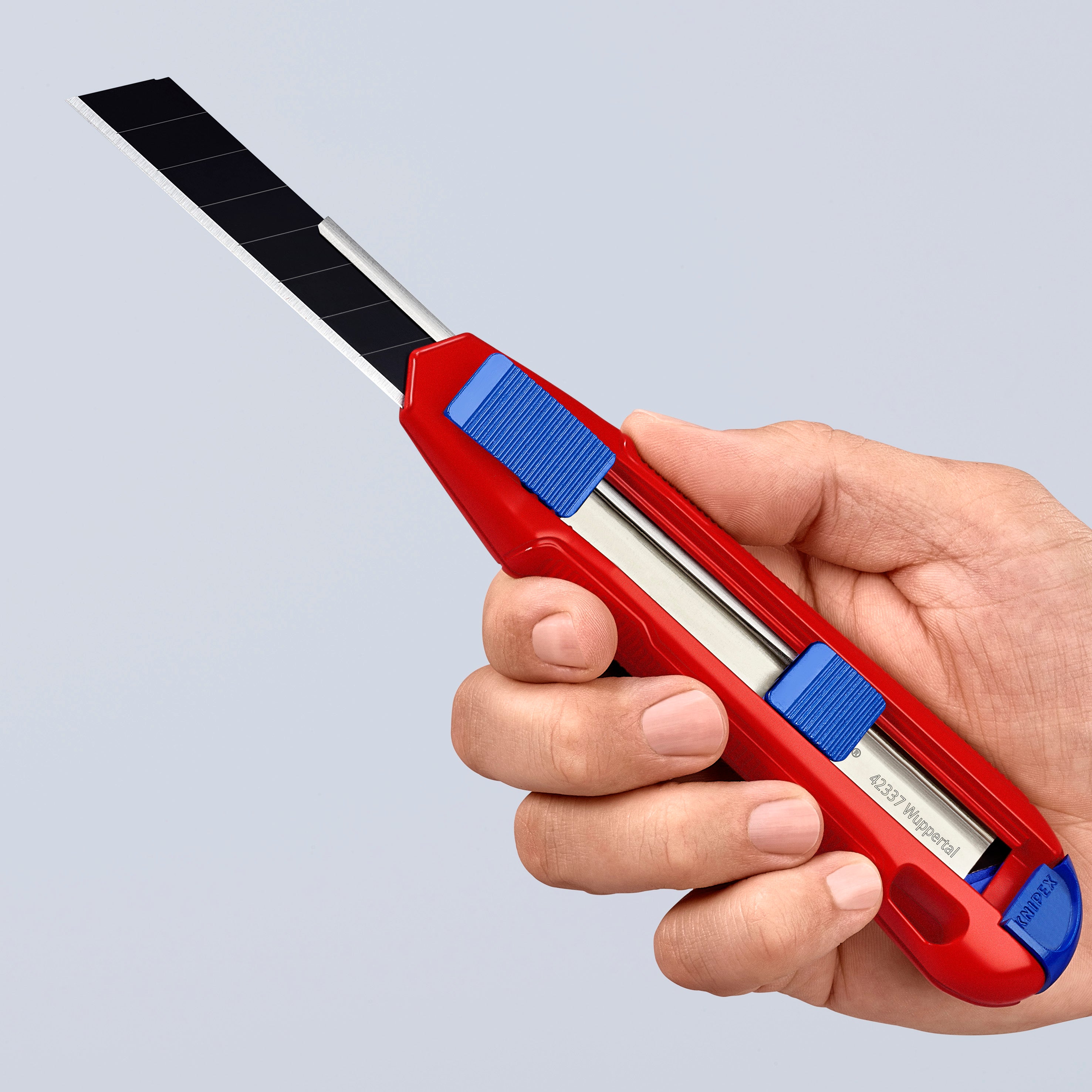 Knipex 9010165BKA - Couteau à lame rétractable universel CutiX 6 1/2"