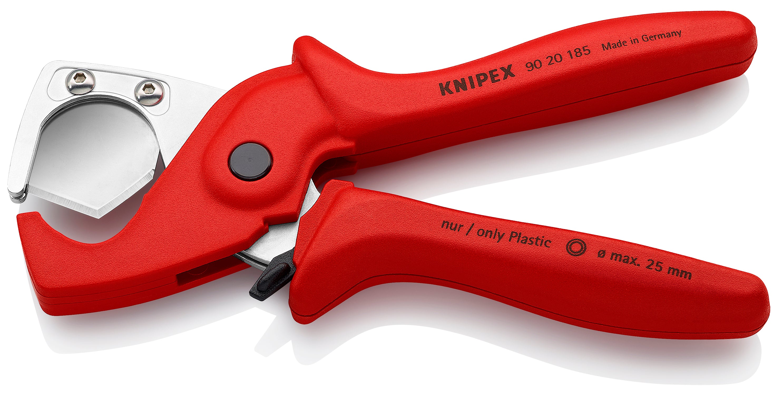 Knipex 9020185 - 7 1/4" PlastiCut® Flexibler Schlauch- und PVC-Schneider