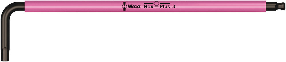 Wera 022606 3 x 123mm Hex + Ball End Hex L-key