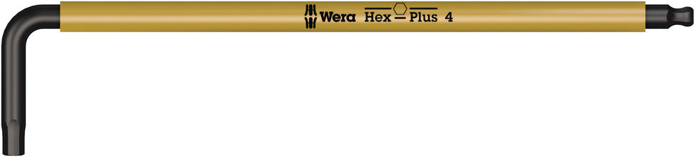 Wera 022608 4 x 137mm Hex + Ball End Hex L-key