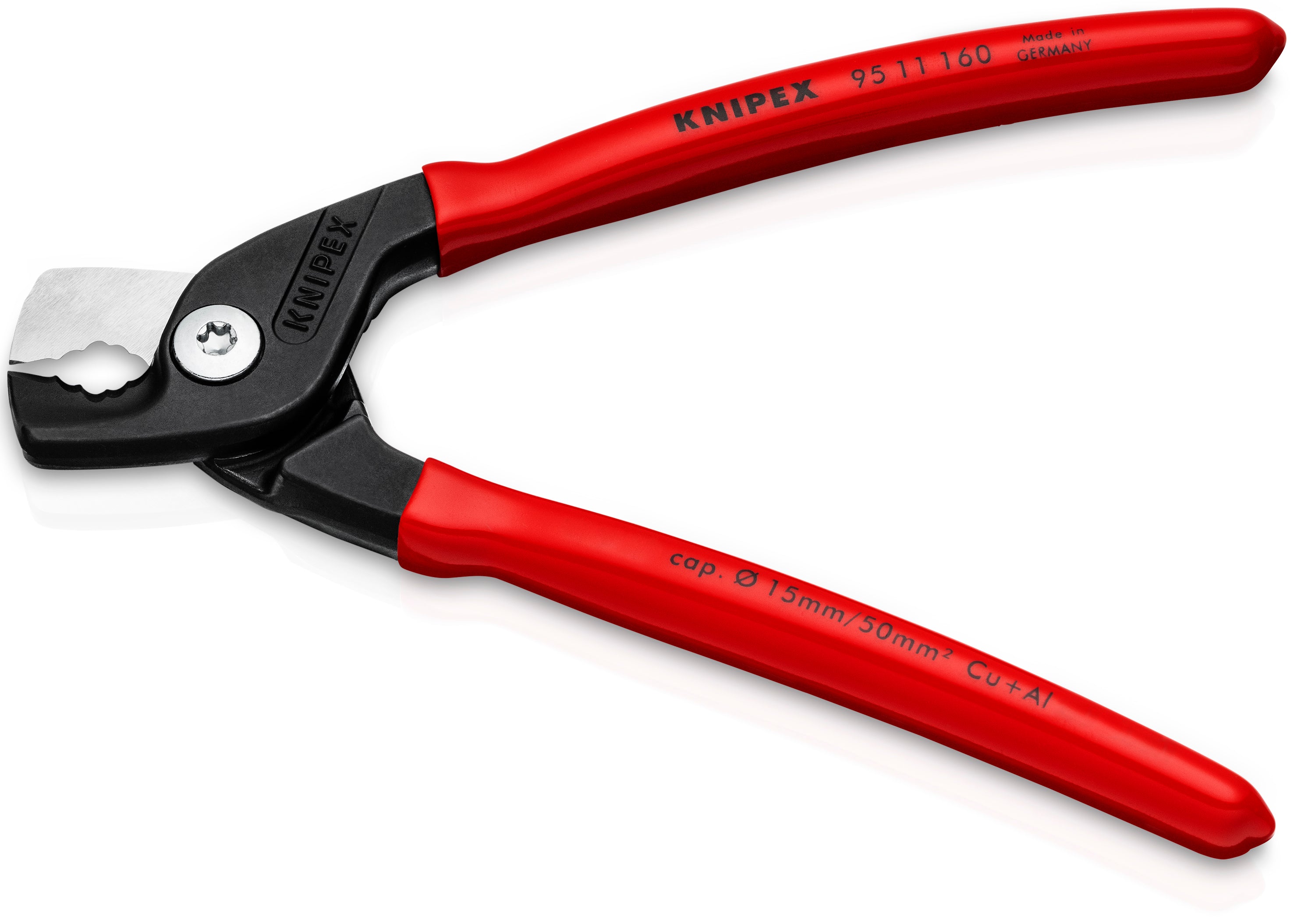 Knipex 9511160SBA - 6 1/4" StepCut-Kabelschere