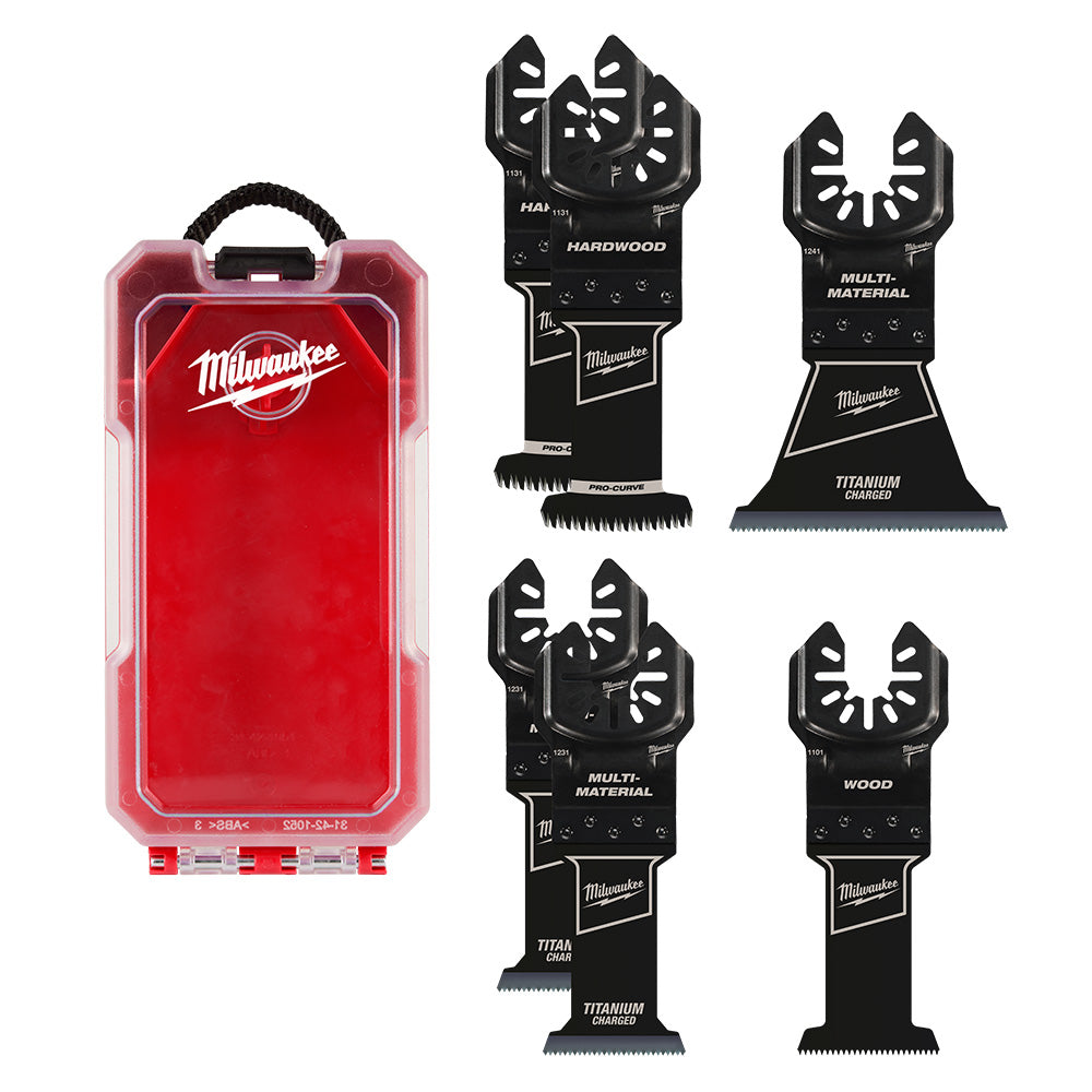 Milwaukee 49-10-9112 - Kit de 6 lames pour outils multifonctions OPEN-LOK™