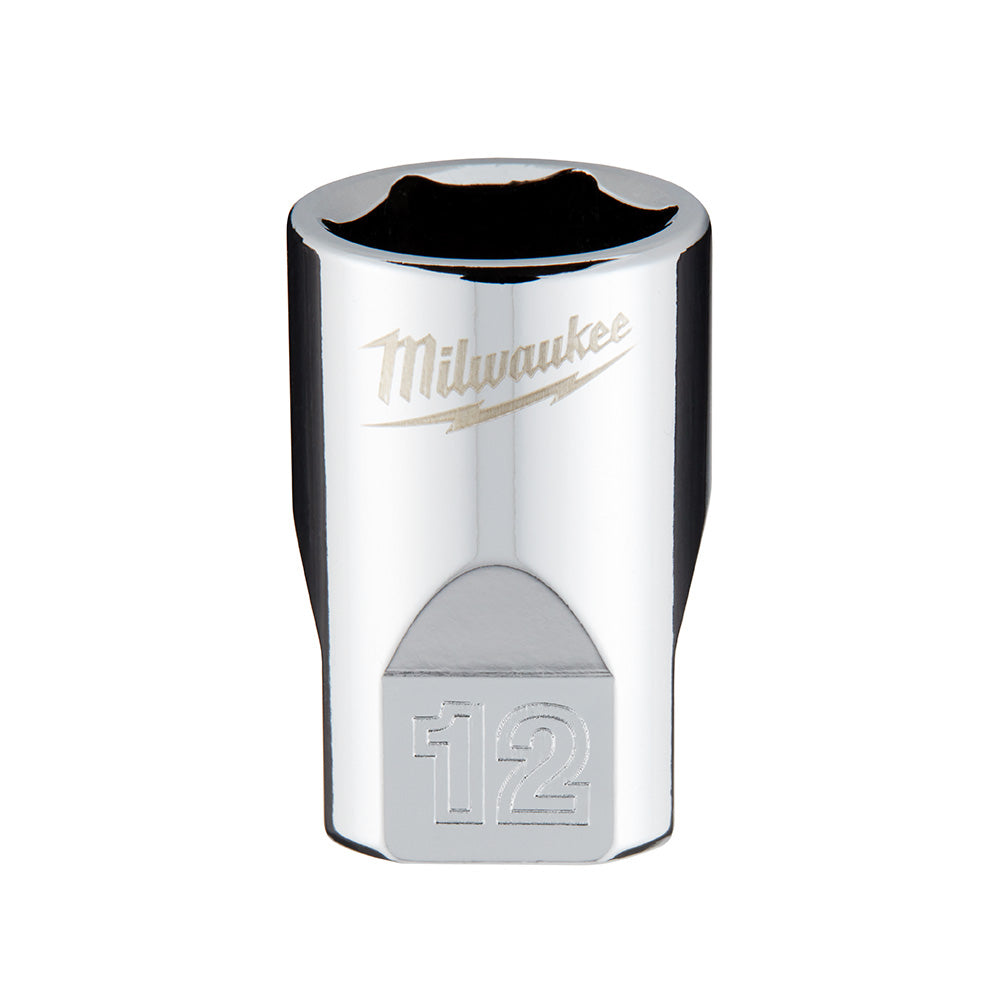 Milwaukee 45-34-9038 - 1/4 in. Drive 12mm Metric 6-Point Socket