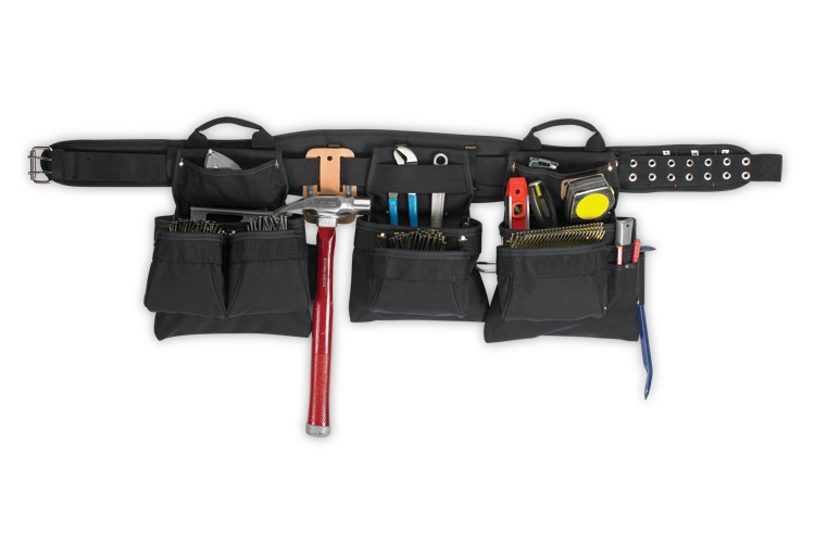 KUNYS AP-760 - 18 POCKET - 5 PIECE CARPENTERS TOOL BELT