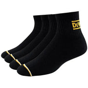 ATHLETIC QUARTER Non-Binding SOCK -4-Pair DEWALT