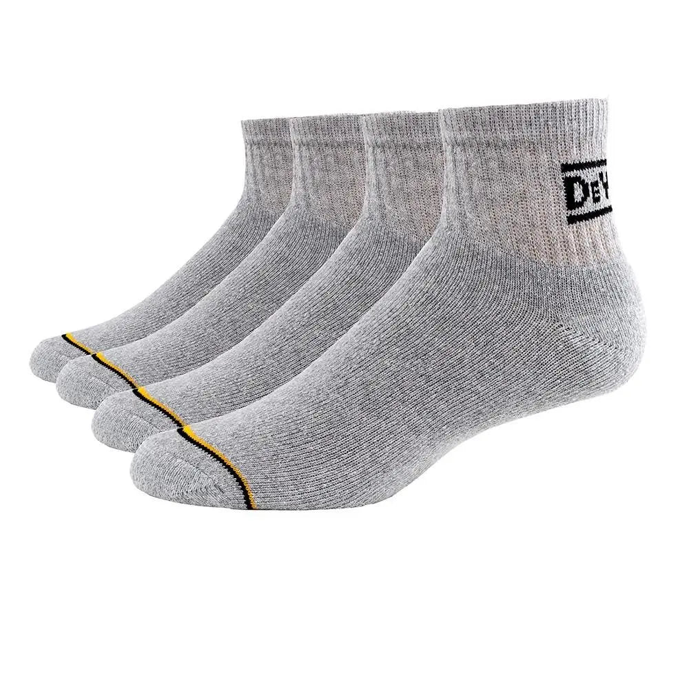 ATHLETIC QUARTER Non-Binding SOCK -4-Pair DEWALT