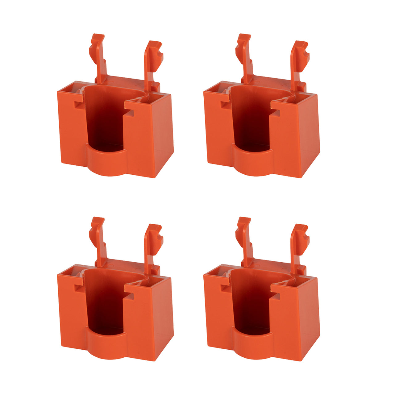 48 TOOLS BH-12-MIL-04 - M12 Milwaukee Battery Holder Adapter (4-Pack)